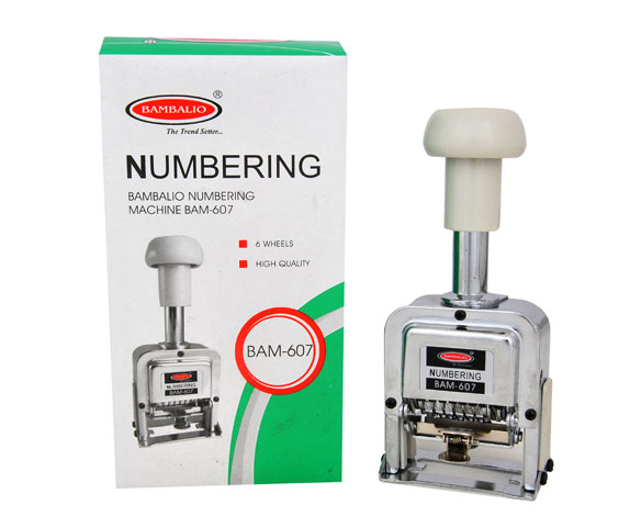 Numbering Machine