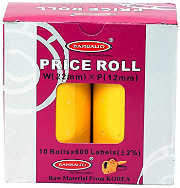 Price Label Rolls